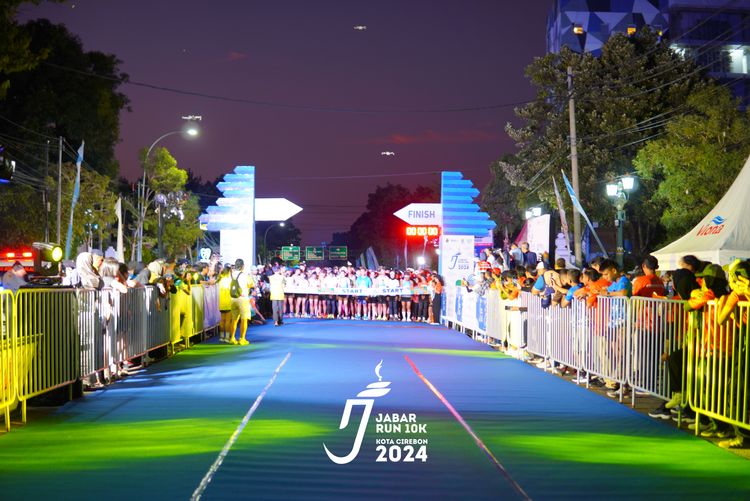 Race photo from Jabar Run 10K 2024