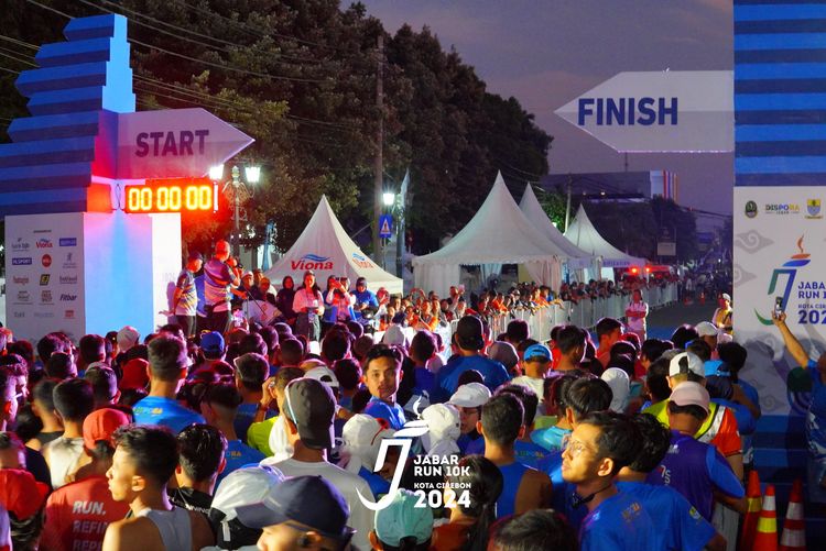 Race photo from Jabar Run 10K 2024