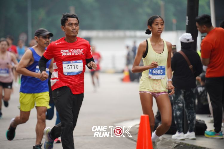 Race photo from ONE RUN 10K 2025