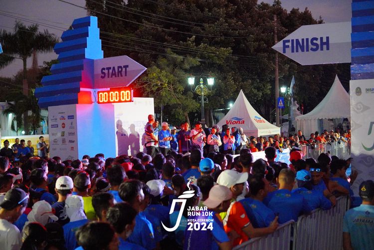 Race photo from Jabar Run 10K 2024