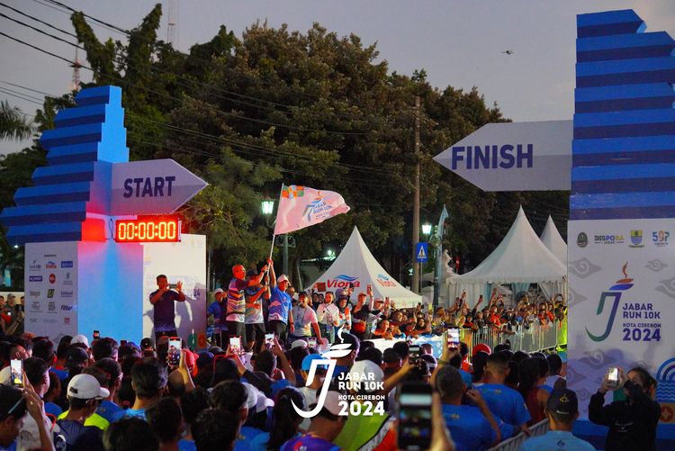 Race photo from Jabar Run 10K 2024