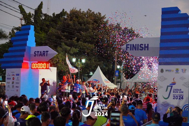 Race photo from Jabar Run 10K 2024