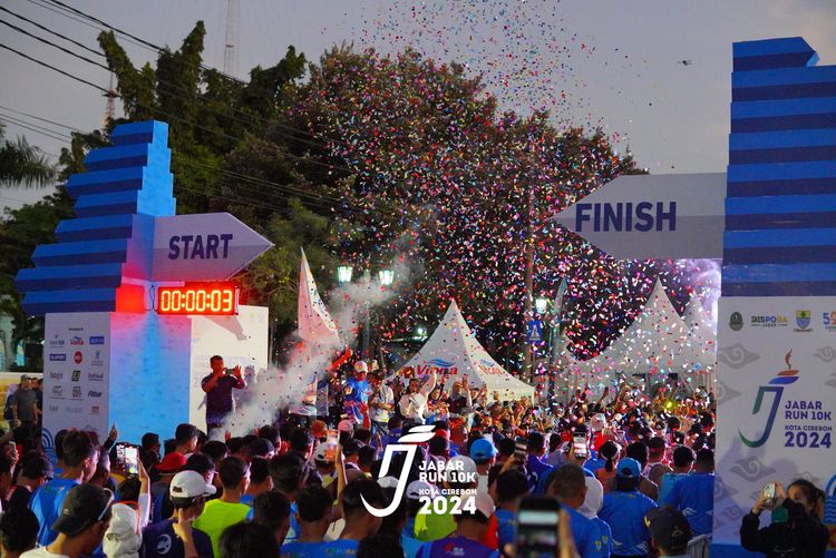 Race photo from Jabar Run 10K 2024