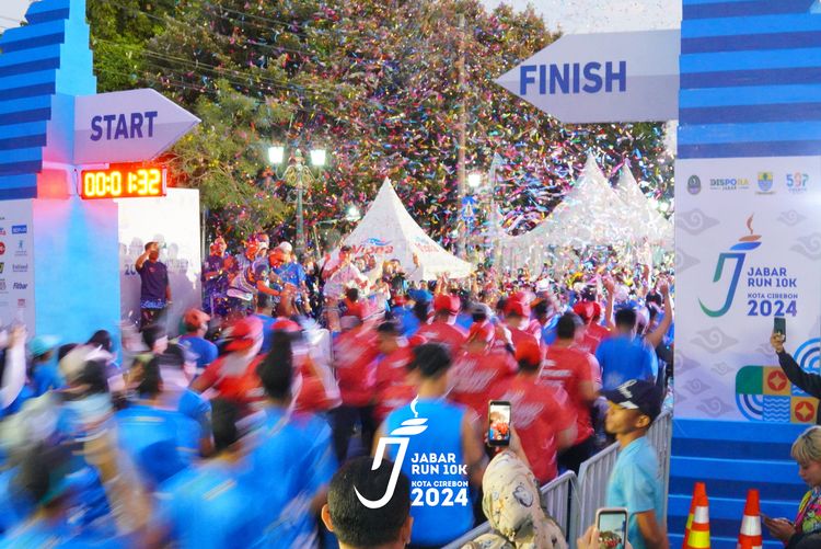 Race photo from Jabar Run 10K 2024