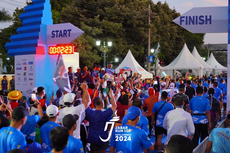 Race photo from Jabar Run 10K 2024