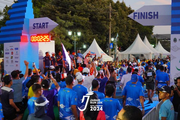 Race photo from Jabar Run 10K 2024