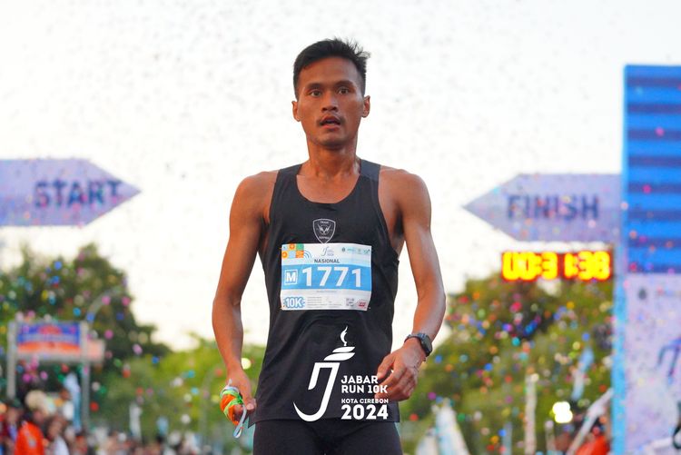 Race photo from Jabar Run 10K 2024