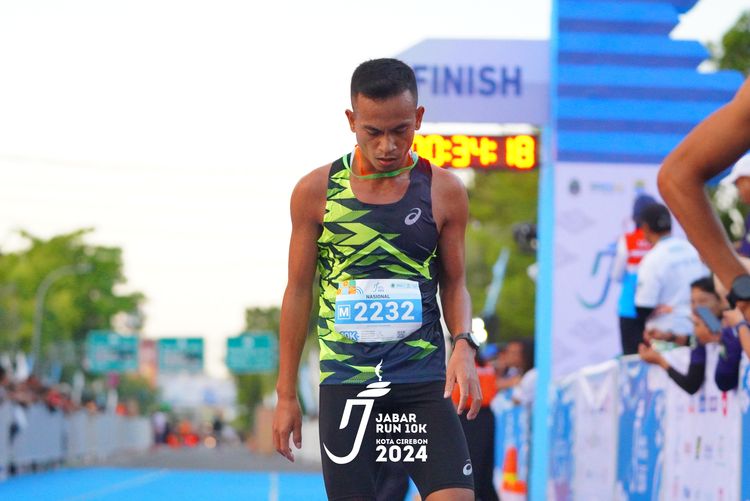 Race photo from Jabar Run 10K 2024