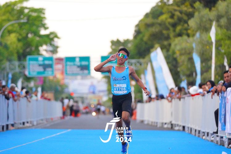Race photo from Jabar Run 10K 2024