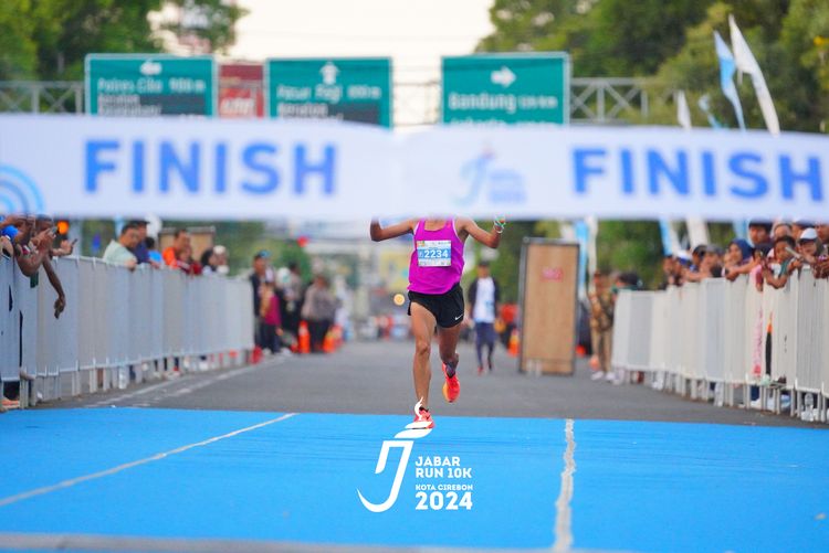 Race photo from Jabar Run 10K 2024
