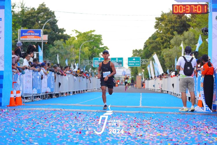 Race photo from Jabar Run 10K 2024