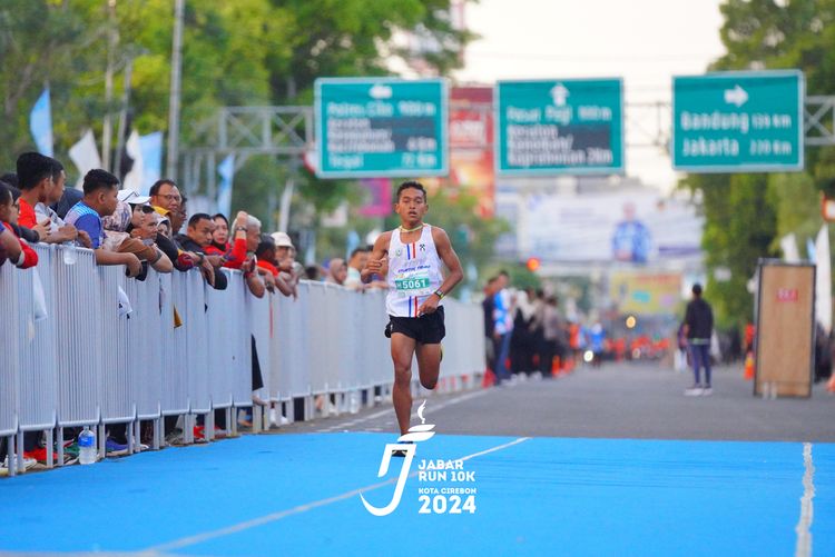 Race photo from Jabar Run 10K 2024