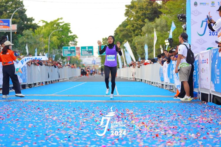 Race photo from Jabar Run 10K 2024