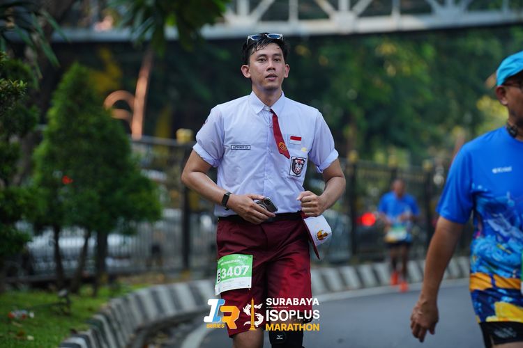 Race photo from SURABAYA ISOPLUS MARATHON 2025