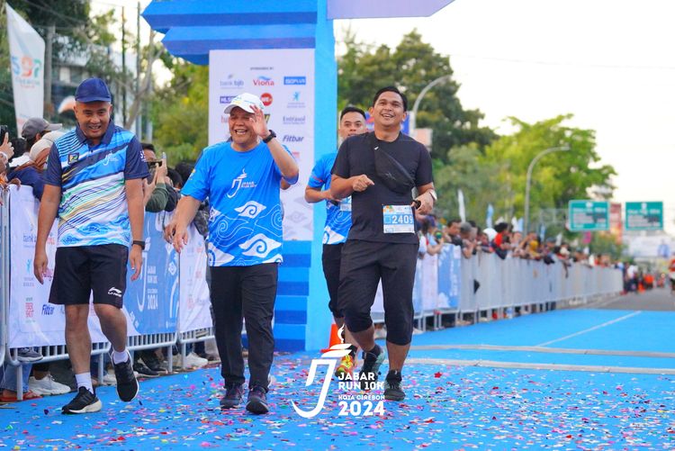 Race photo from Jabar Run 10K 2024