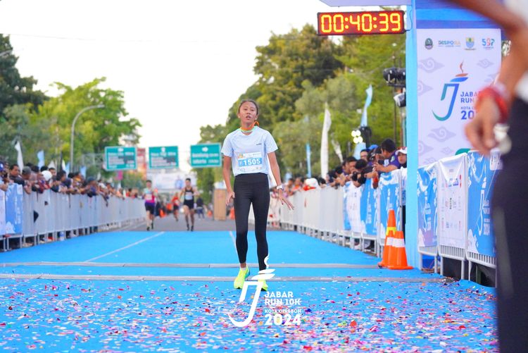 Race photo from Jabar Run 10K 2024
