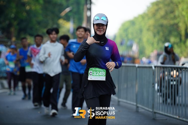 Race photo from SURABAYA ISOPLUS MARATHON 2025