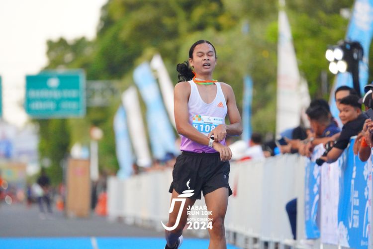 Race photo from Jabar Run 10K 2024