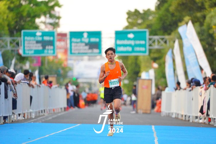 Race photo from Jabar Run 10K 2024