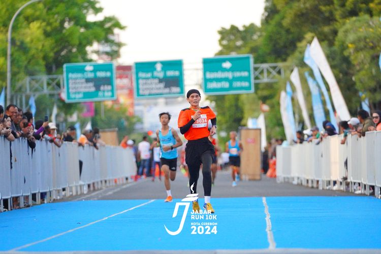 Race photo from Jabar Run 10K 2024