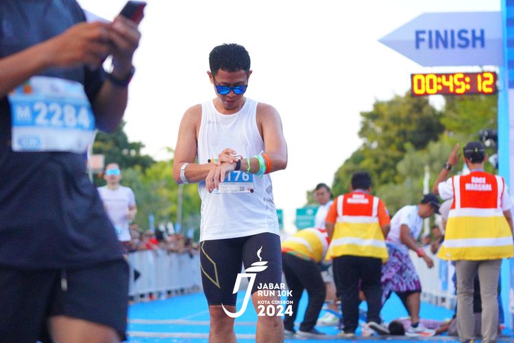 Race photo from Jabar Run 10K 2024