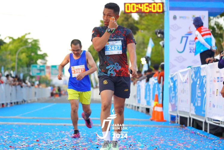 Race photo from Jabar Run 10K 2024