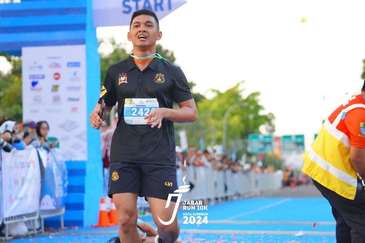 Race photo from Jabar Run 10K 2024