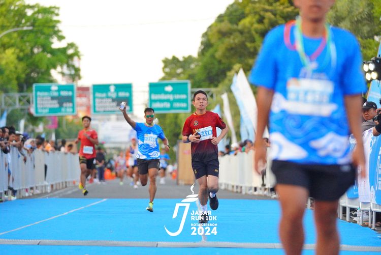 Race photo from Jabar Run 10K 2024