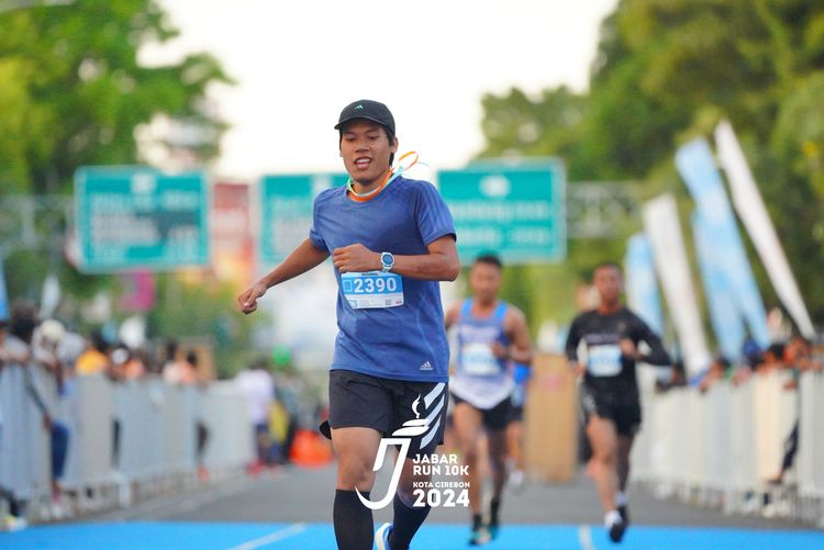 Race photo from Jabar Run 10K 2024
