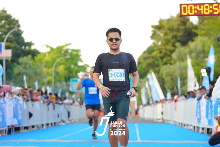 Race photo from Jabar Run 10K 2024
