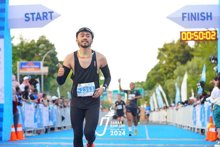 Race photo from Jabar Run 10K 2024