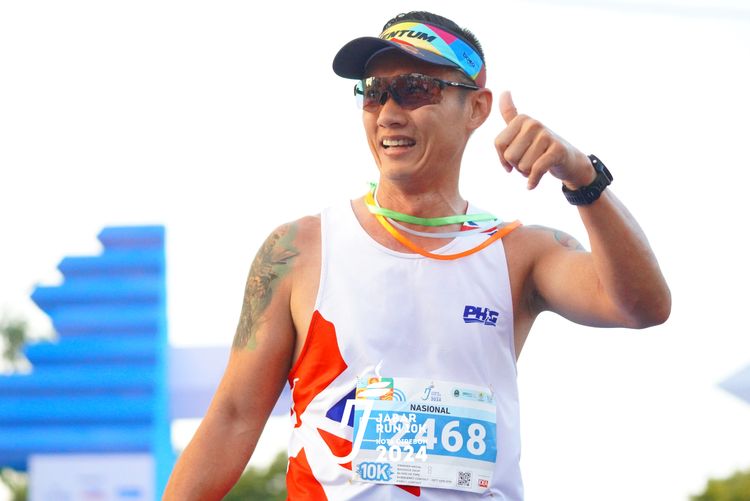 Race photo from Jabar Run 10K 2024