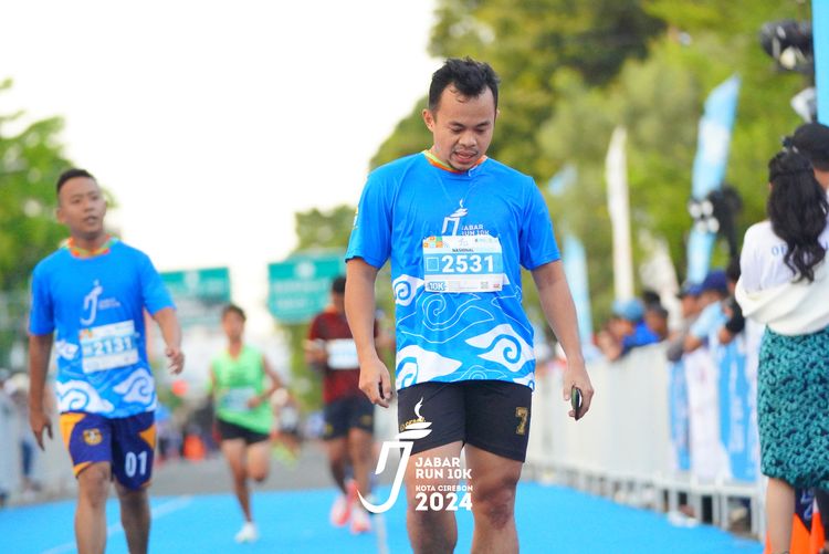 Race photo from Jabar Run 10K 2024