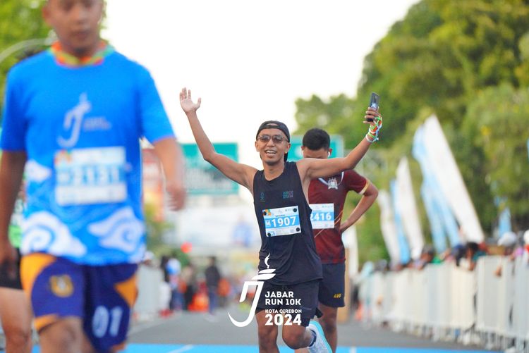 Race photo from Jabar Run 10K 2024
