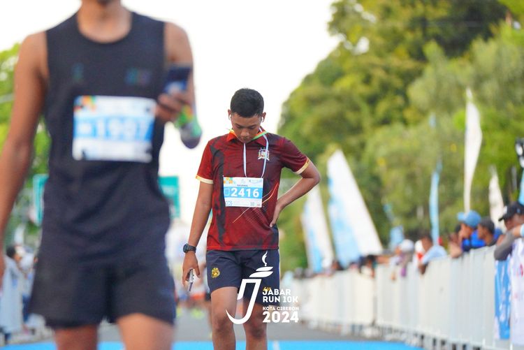 Race photo from Jabar Run 10K 2024