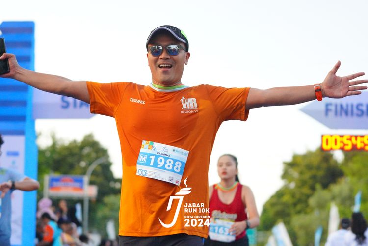 Race photo from Jabar Run 10K 2024