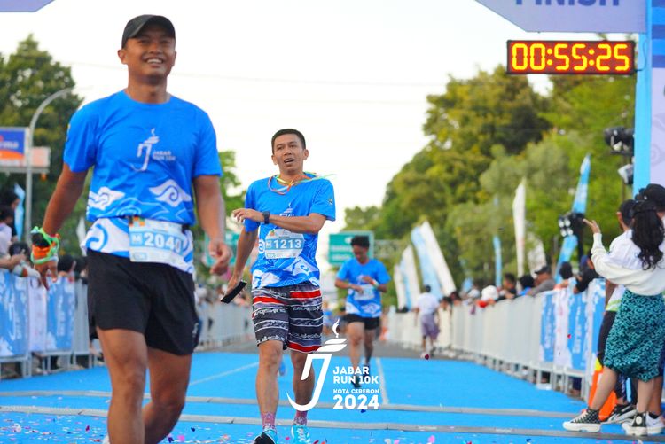 Race photo from Jabar Run 10K 2024