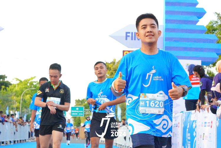 Race photo from Jabar Run 10K 2024