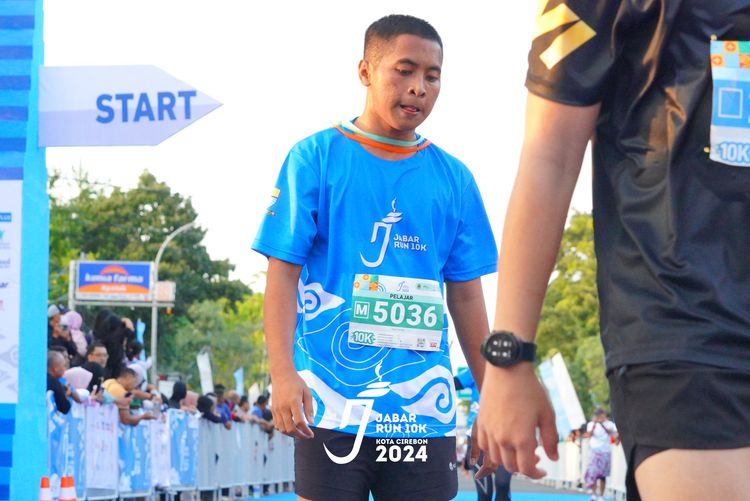 Race photo from Jabar Run 10K 2024
