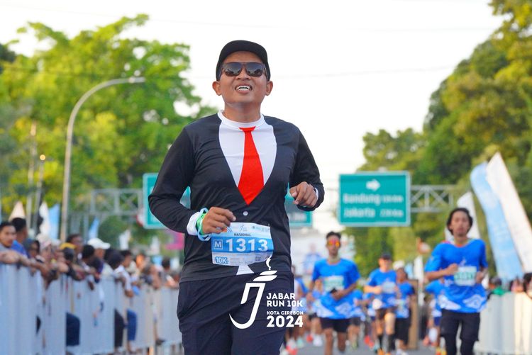 Race photo from Jabar Run 10K 2024