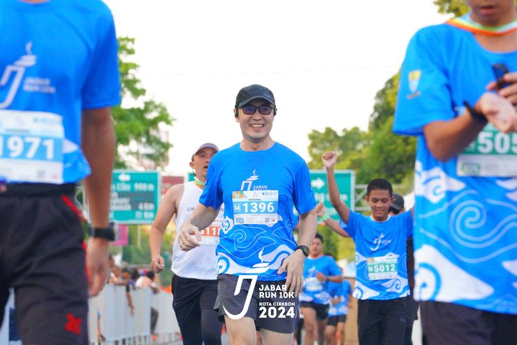 Race photo from Jabar Run 10K 2024