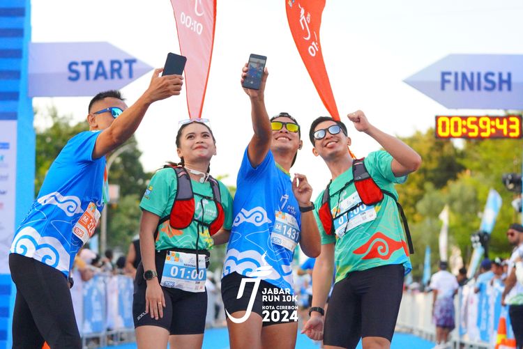 Race photo from Jabar Run 10K 2024