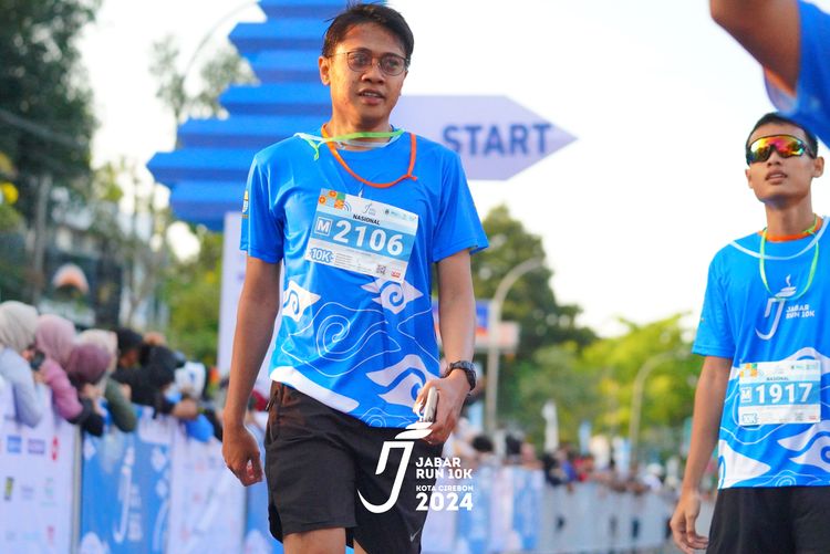 Race photo from Jabar Run 10K 2024