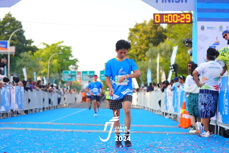 Race photo from Jabar Run 10K 2024