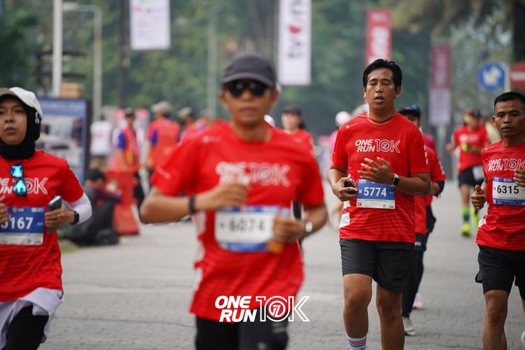 Race photo from ONE RUN 10K 2025