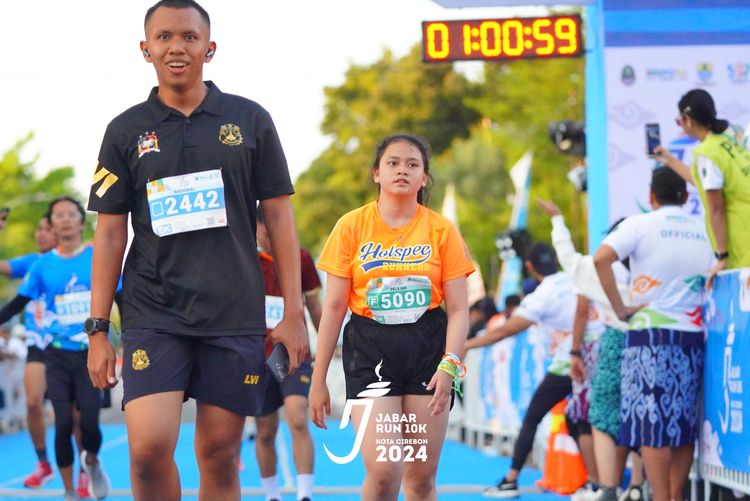 Race photo from Jabar Run 10K 2024