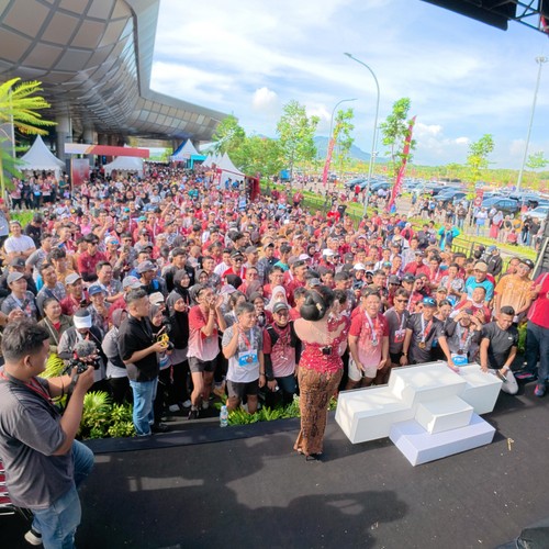 Race photo from KEDIRI HALF MARATHON 2026