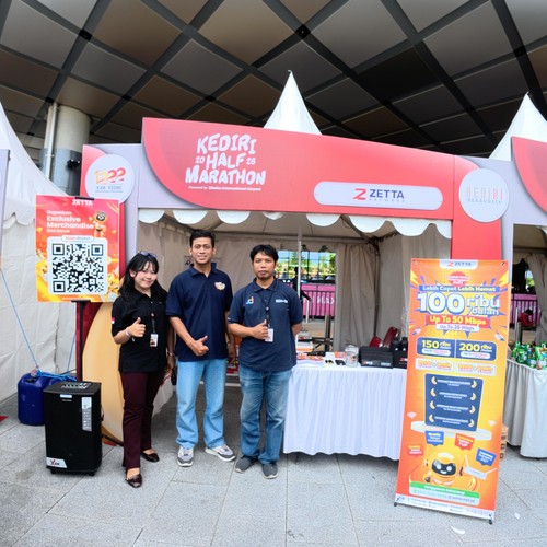 Race photo from KEDIRI HALF MARATHON 2026