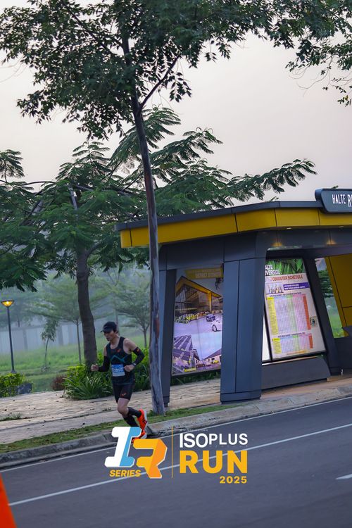 Race photo from ISOPLUS RUN 2025 - JAKARTA