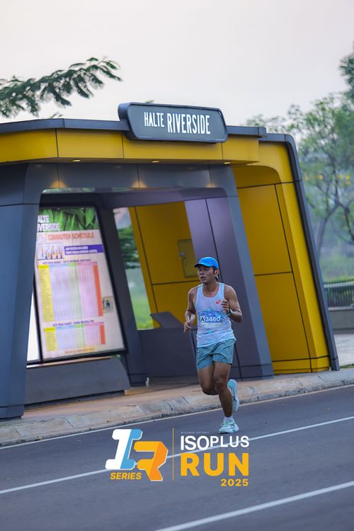 Race photo from ISOPLUS RUN 2025 - JAKARTA